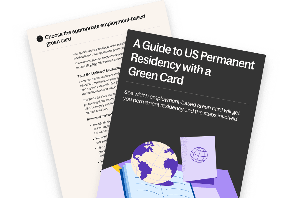 A Guide to US Permanent Residency with an Employment-based Green Card